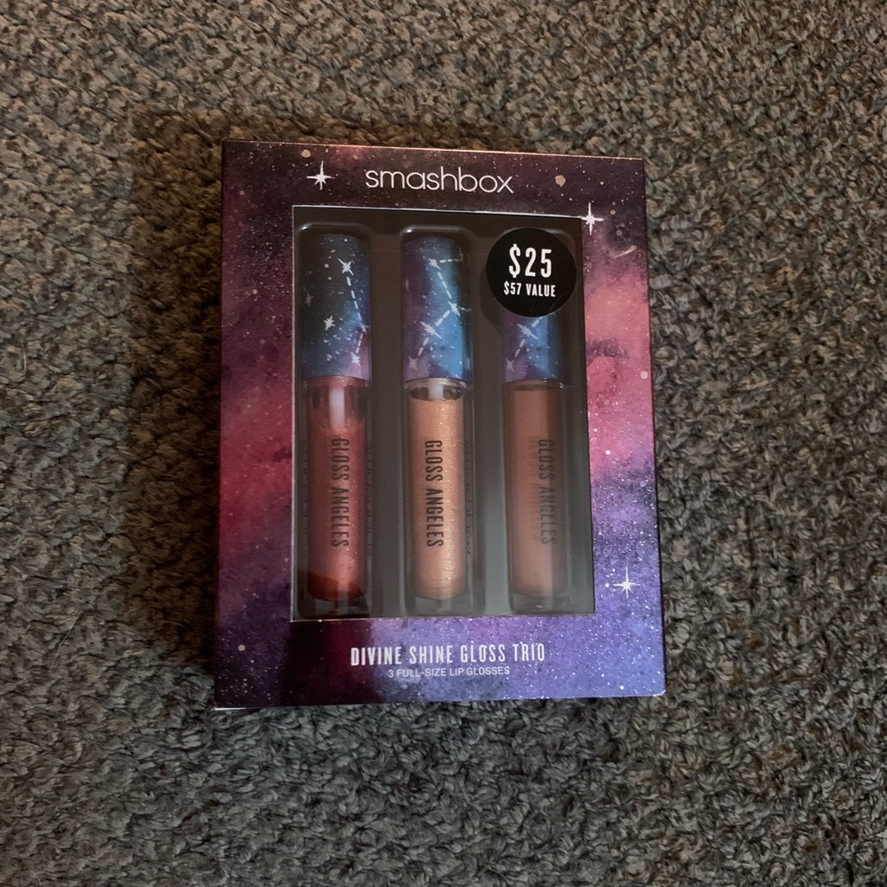 Smashbox lip gloss trio kit